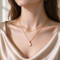 Women's Layered Gold Choker Necklace